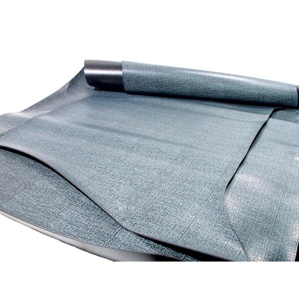 Trunk Mat, for Hardtops.  High quality reproduction, made specific for vehicle.  Gray print on rubber.  Each