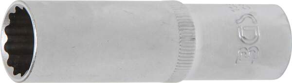 Steckschlüssel-Einsatz Zwölfkant, tief | Antrieb Innenvierkant 12,5 mm (1/2") | SW 16 mm