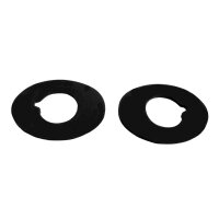 Unbeaded Windshield Wiper Bezel Gaskets.  Pair