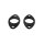 Unbeaded Courtesy Light Switch Gaskets.  1/16" Thick.  Pair