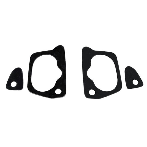Unbeaded Door Handle Mounting Pads.  Set of 4