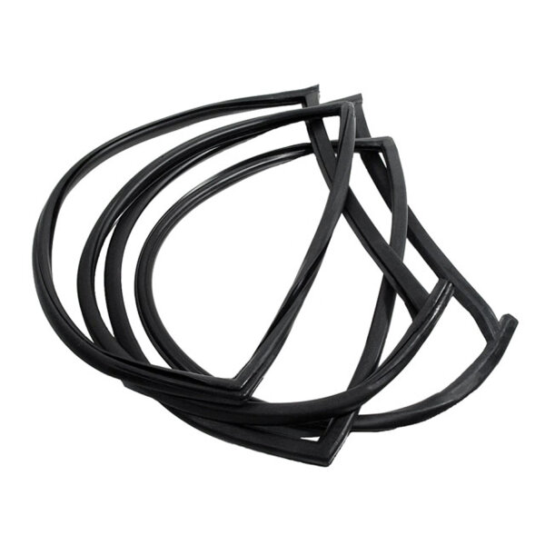 Vulcanized Rear Quarter Window Seals.  For Safari Wagons.  Pair