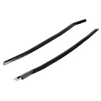 Rear vertical window seals. Fits 66-67 Lincoln 4-door...