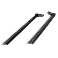 Rear Roll-Up Window Seals, for Convertibles.  All rubber....