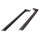 Rear Roll-Up Window Seals, for Convertibles.  All rubber.  12" long X 2-1/4" wide.  Pair R&L