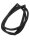 Vulcanized windshield seal. For 2-door hardtops. One-piece vulcanized seal accepts chrome trim. Each.