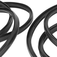 Swing-Out Windshield Seal.  One-piece type, instructions...