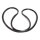 Vulcanized Windshield Seal.  For hardtops and convertibles.  This gasket will take reveal molding.  Each