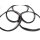 Vulcanized rear window gasket. Fits 1957 Buick Special and Century models except hardtop coupes (see VWS 7316-R). 3-piece set.