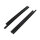 Door Glass Rain Diverter Channel.  Each piece 18-1/2" long.  Pair