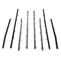 Window sweeper kit. Fits 2-door hardtop. OEM-replacement...