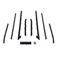 Window Sweeper Kit, for 2-Door Coupe.  8-Piece Kit
