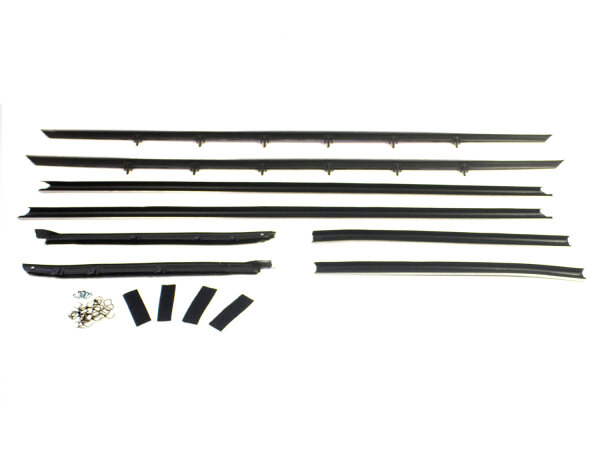 Window Sweeper Kit, for Coupe with Standard Interior.  8-Piece Kit