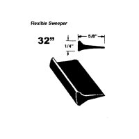 Flexible Window Scraper.  Used on outside side window....