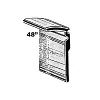 Outside Door Window Sweeper.  All rubber.  48"...