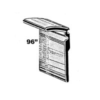 Outside Door Window Sweeper.  All rubber.  96"...