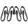 Glass Run Window Channels. Fits 71-79 Dodge B-series and 74-79 Plymouth PB-series full size vans. 4-piece kit includes both left-side and right-side front upper and division bar glass run window channels. Set.