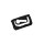 Rear Quarter Window Molding Clip.  Made of steel.  3/4" x 1-3/8".  Each