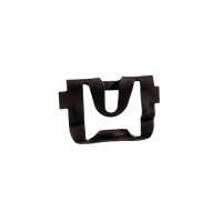 Rear Windshield Reveal Molding Clip.  Made of steel....