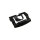 Windshield and Rear Windshield Molding Clip.  Made of steel.  1-1/8" X 5/8".  Each