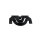Windshield and Rear Windshield Reveal Molding Clip.  Made of nylon.  2" X 11/16".  Each