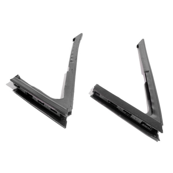 Front Vent Window Seals.  7-1/2", 17-1/2".  Made with stiffener.  Pair R&L