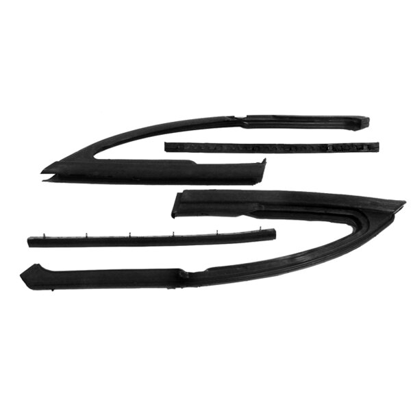 Vent Window Seals.  Fits 2-door sedan (coupe & sports coupe).  Pair