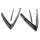 Front Vent Window Seals.  For 2-door hardtop and convertible.  Pair R&L
