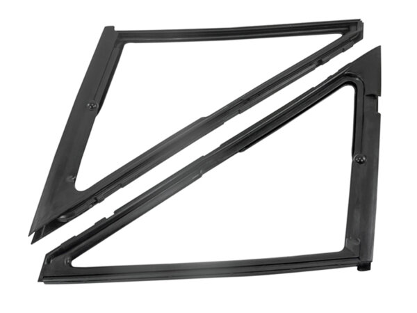 Vent window seals. 68-70 Dodge-Plymouth B-body 2-door hardtop and coupes with pillar-post and swing-out quarter-windows. Completely retooled for improved fit and function. Replaces OEM#s 2811306/07. Pair. R&L.
