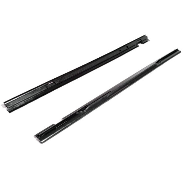 Front vent window seals. Fits all 49-51 Ford 4-door sedans and all 49 Mercury 2-door & 4-door sedans. Pair. R&L.