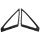 Front Vent Window Seals.  Made with steel core.  Includes Division Bar Seal.  Pair R&L