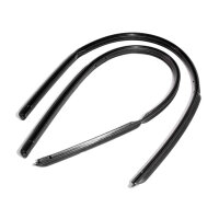 Rear vent window seals. For 4-door touring sedans.  Pair....