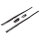 Front Vent Window Seals, for Sport Coupes, Hard Tops & Convertibles.  26-1/4" long.  4-Piece Set