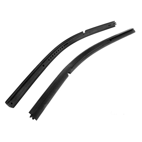 Front Vent Window Seals, for Sedans.  25" long each.  Pair R&L