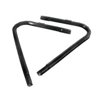Rear Vent Window Seals, for 4-Door Sedans.  24-3/4"...