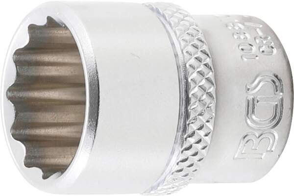 Steckschlüssel-Einsatz Zwölfkant | Antrieb Innenvierkant 6,3 mm (1/4") | SW 9/16"