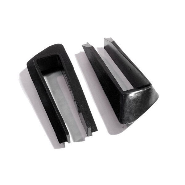 Front Vent Window Seal Molded Ends.  Windshield Pillar Base.  Pair R&L