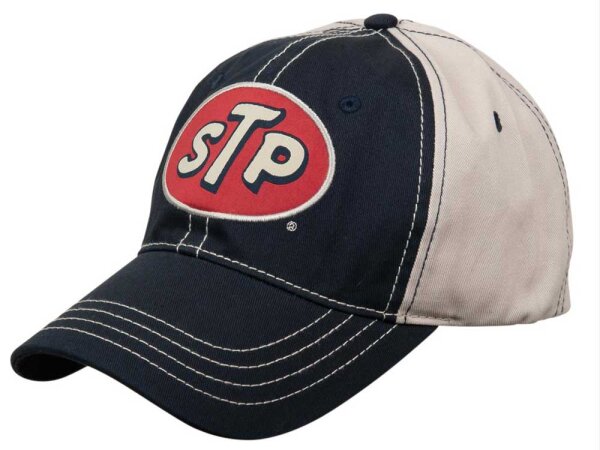 BASEBALLCAP-STP BLAUBEIGE