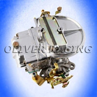 VERGASER Holley 350CFM 2 fach 2bbl man. Choke poliert