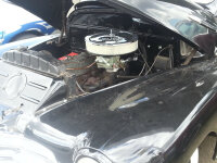 VERGASER Holley 350CFM 2 fach 2bbl man. Choke poliert
