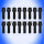 Fächerkrümmer Schrauben mit Zahnscheibe Ford Buick Chevrolet V8 5.6 5.7 6.6 7.0 7.5 6.5 L Uni