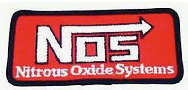 NOS AUFNÄHER-127MM X 51MM