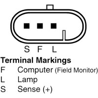 Lichtmaschine Generator Cadillac 4,6L STS Seville Deville 01 02 03 04 05 Pontiac Bonneville