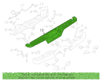 Trittfläche Stoßstange hinten F150 16-20