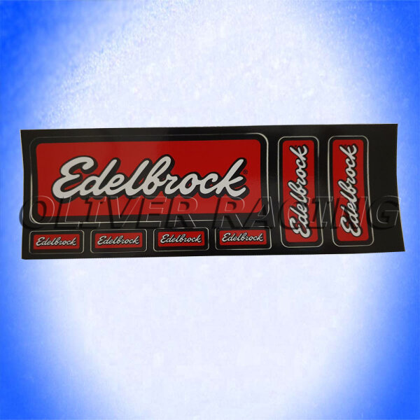 Aufkleber Set EDELBROCK