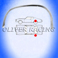 Radlaufzierleiste Chevelle hinten links 70-72