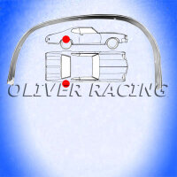 Radlaufzierleiste Chevelle hinten rechts 70 71 72