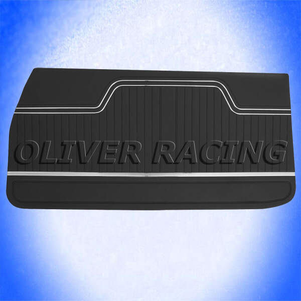 Türverkleidung Links/Rechts Chevelle El Camino 70 71 72 vorne schwarz Türpappe door panel