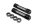 Spurstangen Einstellmuttern ALUMINIUM