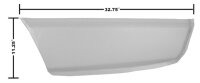 Seitenteil Ecke hinten links Chevelle 66 - 67